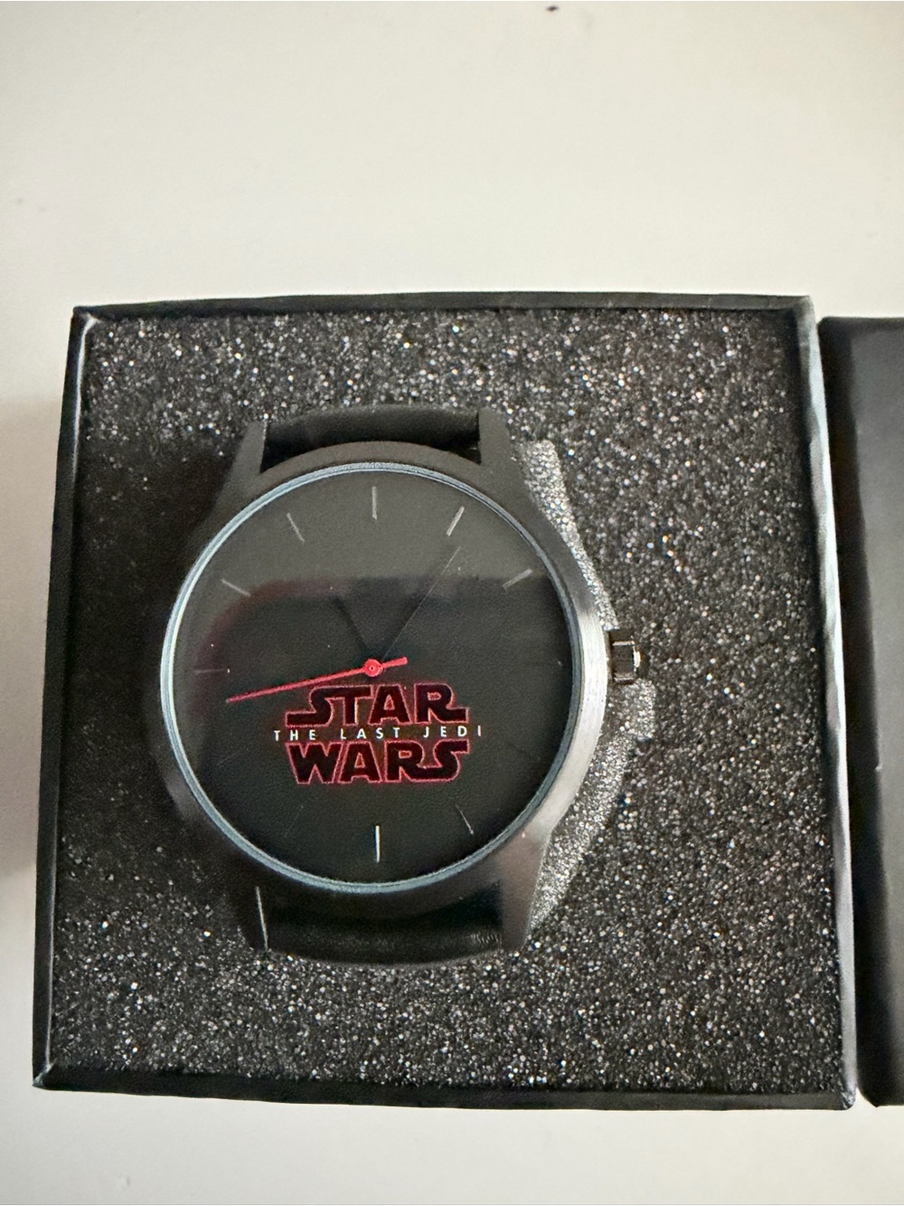 Star Wars Black Watch with Red Logo and Red Hand